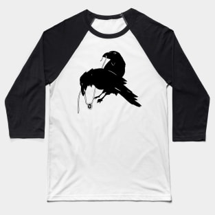 Ravens and Ribbon Baseball T-Shirt